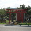 百万遍供養塔と庚申供養塔（弘前市鳥井野・保食神社）