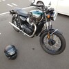 初！の大型バイク試乗☆Triumph　Bonneville T100