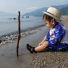 人生2度目の海水浴場は重富海水浴場＠鹿児島県姶良市