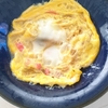 「卵とカニカマのレンチン」レシピ