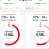 今朝のウォーキングは、5,586歩でした。