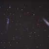 NGC4631+NGC4656：りょうけん座の系外銀河