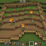 段々畑と畑の守り神を紹介 守り神がメインです Sくんのminecraft