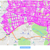 Mapbox + Vue.js + OpenStreetMap で道路ネットワークグラフの描画