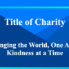 モダンで洗練された慈善団体向けスライドテーマ