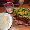 【肉ビストロTONO】サーロインステーキランチ1100円