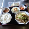 埼玉県秩父市　中華料理 景福　チンジャオロース（豚肉）餃子セットランチセット　半チャーハン　2024.11.24