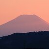 今夕の富士山(2025/03/19)