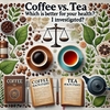 コーヒーと紅茶、どちらが健康に良いのか？調べてみたらこうなる！