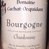 Bourgogne Chardonnay Domaine Cachat Ocquidant 2010