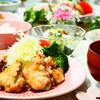 ☆鶏のから揚げ＆なすの揚げだし風☆