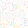 　Twitterキーワード[Wordle 301]　04/16_01:04から60分のつぶやき雲
