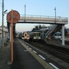 ダイヤ改正に伴う車両の変化　引田駅で