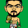 【RIZIN】ホベルト・サトシ・ソウザ選手の似顔絵