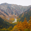 焼岳下山。秋の上高地、そして松本へ