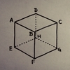 立方体の2平面切断