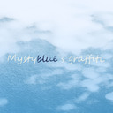 Mystyblue’s graffiti.