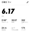 日曜ランニング