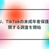 EU、TikTokの未成年者保護に関する調査を開始 半田貞治郎