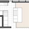 Compact house 考　リビングで大の字になれる家を考える ⑭ キッチン