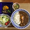 ★昨夜から仕込んでいた「スパイシーなカレーライス」をランチに♪夕食は、「半田そうめん定食」♪