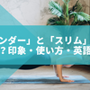 「スレンダー」と「スリム」は同じじゃない？印象・使い方・英語表現まで完全ガイド