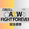 2023年、数年ぶりの日本語対応の海外プロレスゲーム「AEW: Fight Forever」 試合感想(試合形式を一通りやった感想を書きました。)