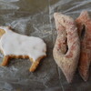 ミニドーナツ　きび砂糖　/　羊クッキー