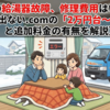正月の給湯器故障、修理費用はいくら？お湯が出ない.comの「2万円台〜」の真偽と追加料金の有無を解説