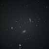 こじし座 棒渦巻銀河二つ NGC3430 & 3424