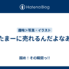 たまーに売れるんだよなあ