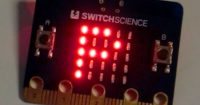 MicroPythonでmicro:bit互換のchibi:bitを動かす