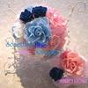 Some thing blue rose bouquet