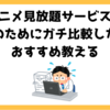 【最新2020年】アニメ見放題サービスを比較しておすすめ教える｜12社を徹底調査