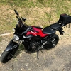 MT-07トップケースキャリアにシートバックを付ける！