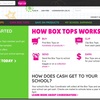 Box Top$(ボックス トップス)を集めて学校の寄付に貢献しよう@アメリカ