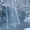 ❄冬の唐沢の滝　その② 猛吹雪の中、撮影しました❗️