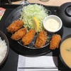 松乃家のカキフライ定食