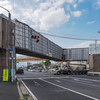 ラッピングＸ字歩道橋