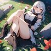 grasslwith petal (花びらの草) by Animagine XL V3.1