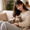 猫が膝に乗ってくるスピリチュアルな意味とは？心の状態との関係を解説