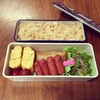 なめ筍とツナの炊き込みご飯弁当