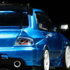 【モデルインプレッション】 CM Model 1/64 - Mitsubishi Lancer Evolution IX (Metallic Blue)
