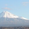 今朝の富士山