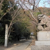 川辺の探鳥のつもりが高来神社参拝