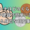 3センチはどのくらい？指や硬貨で簡単に測れる身近な目安集
