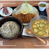 🚩外食日記(1470)    宮崎ランチ   「かつれつ軒」★42より、【冷汁・ロースかつセット】‼️🌐宮崎市神宮🌐