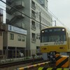猫綱版横濱百景之八　神奈川黄電車