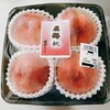 地元産の桃のシーズン