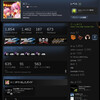 Steamコミュニティプロフィールの時代はアニメ絵アイコンからアニメ絵プロフィール背景へ